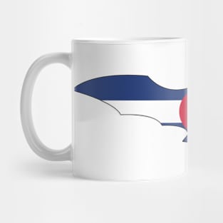 Colorado Bat Flag Mug